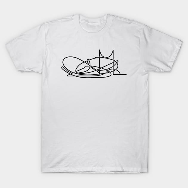 Rock 'n' Roller Coaster 3 T-Shirt by SpareFilm